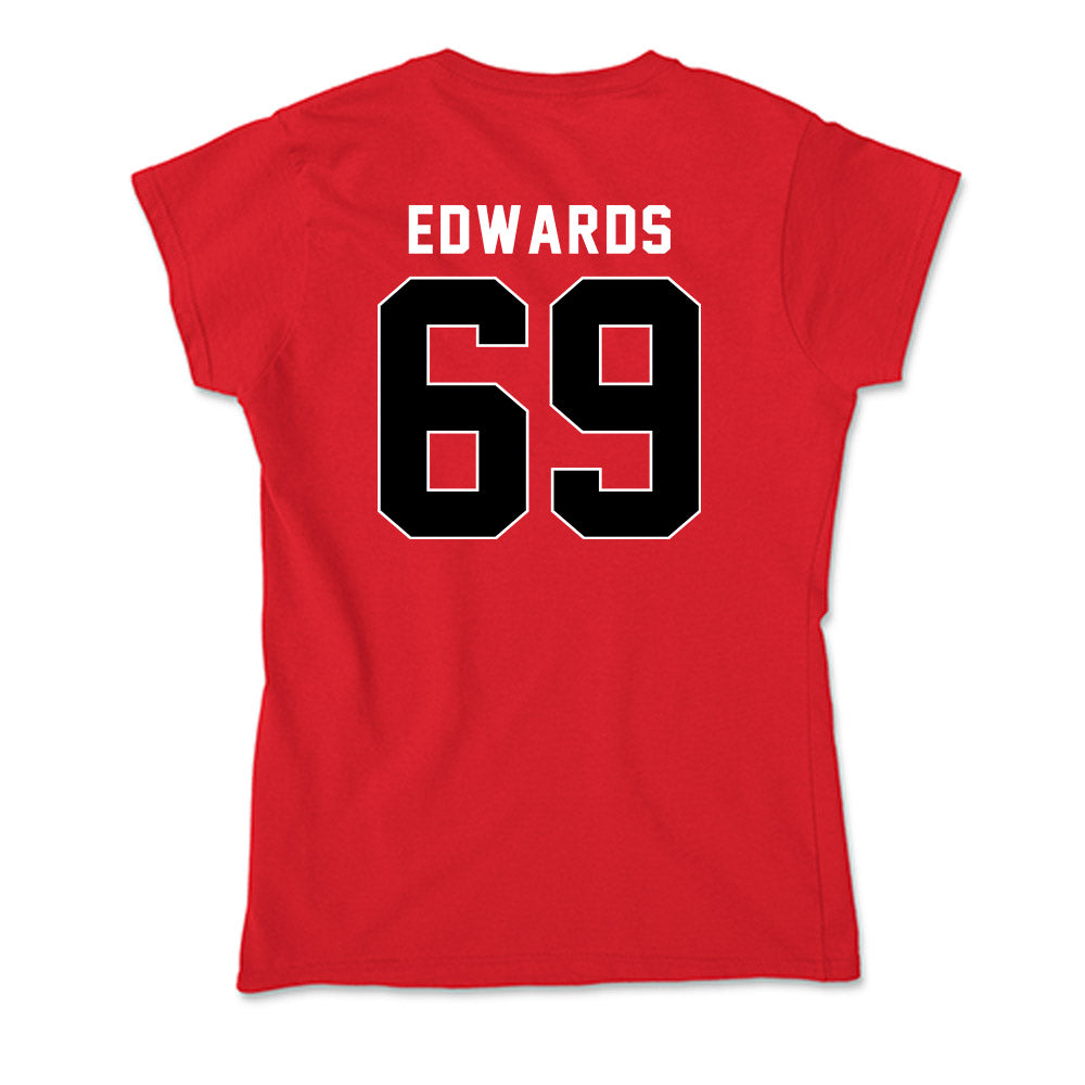 Houston - NCAA Football : Weston Edwards - Soft Style Women’s T-Shirt-1