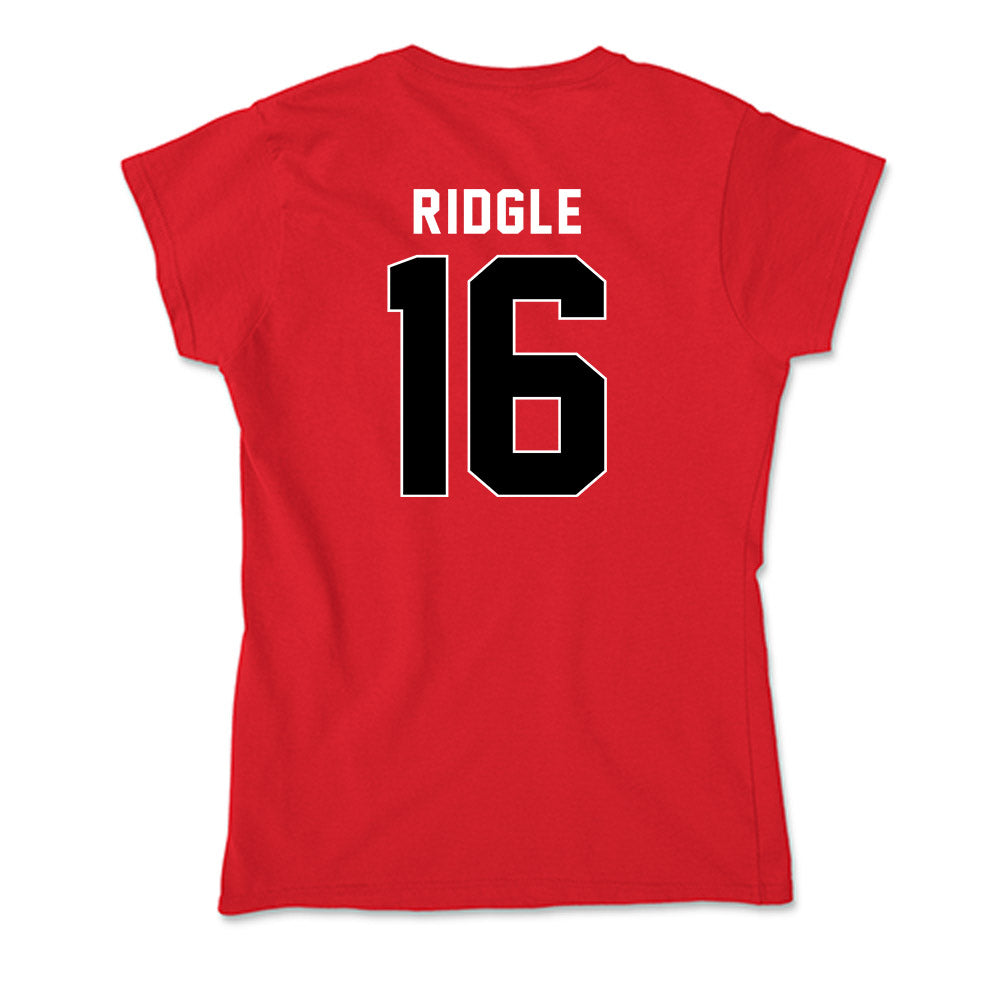 Houston - NCAA Football : Jayshon Ridgle - Soft Style Women’s T-Shirt-1