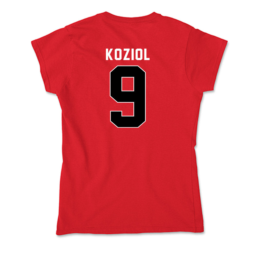 Houston - NCAA Football : Tanner Koziol - Soft Style Women’s T-Shirt-1