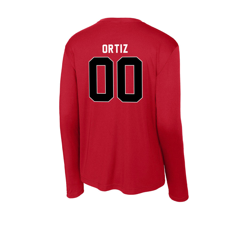 Houston - NCAA Women's Soccer : Nadia Ortiz - Activewear Long Sleeve T-Shirt-1