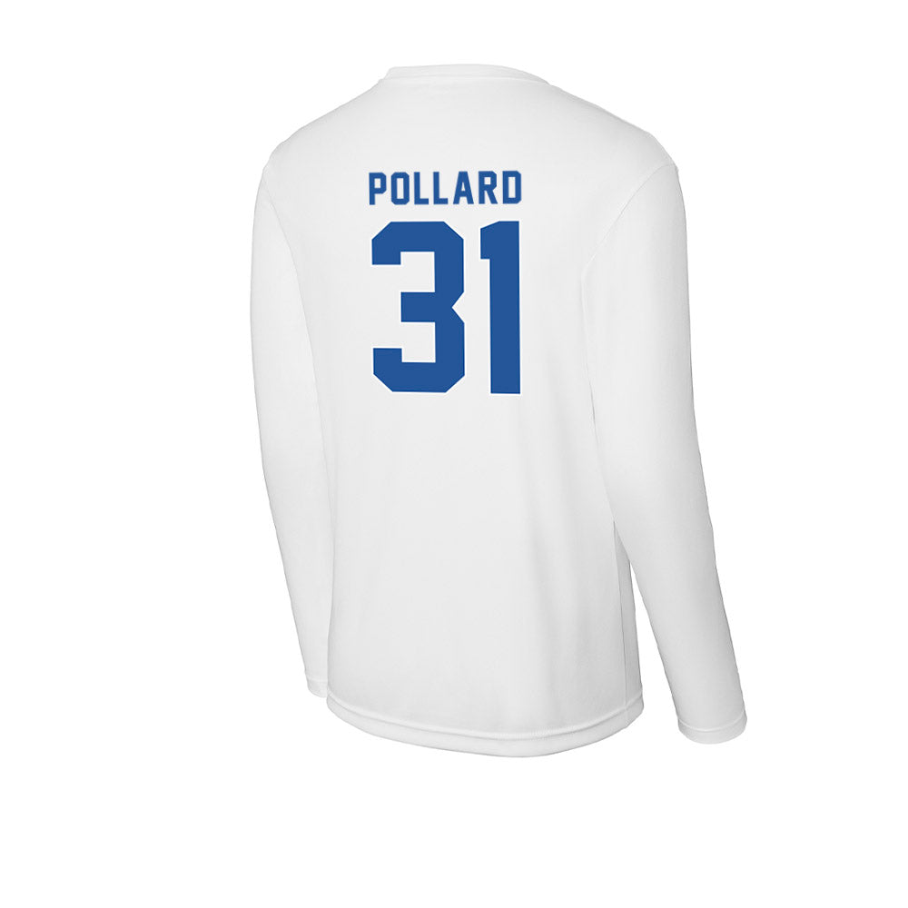 CSU Bakersfield - NCAA Baseball : Michael Pollard - Activewear Long Sleeve T-Shirt-1