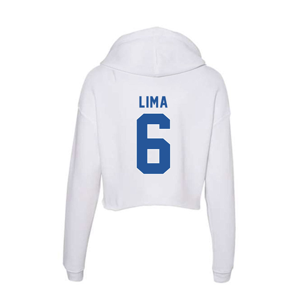 CSU Bakersfield - NCAA Women's Volleyball : Suelen Lima - Women's Crop Fleece Hoodie-1