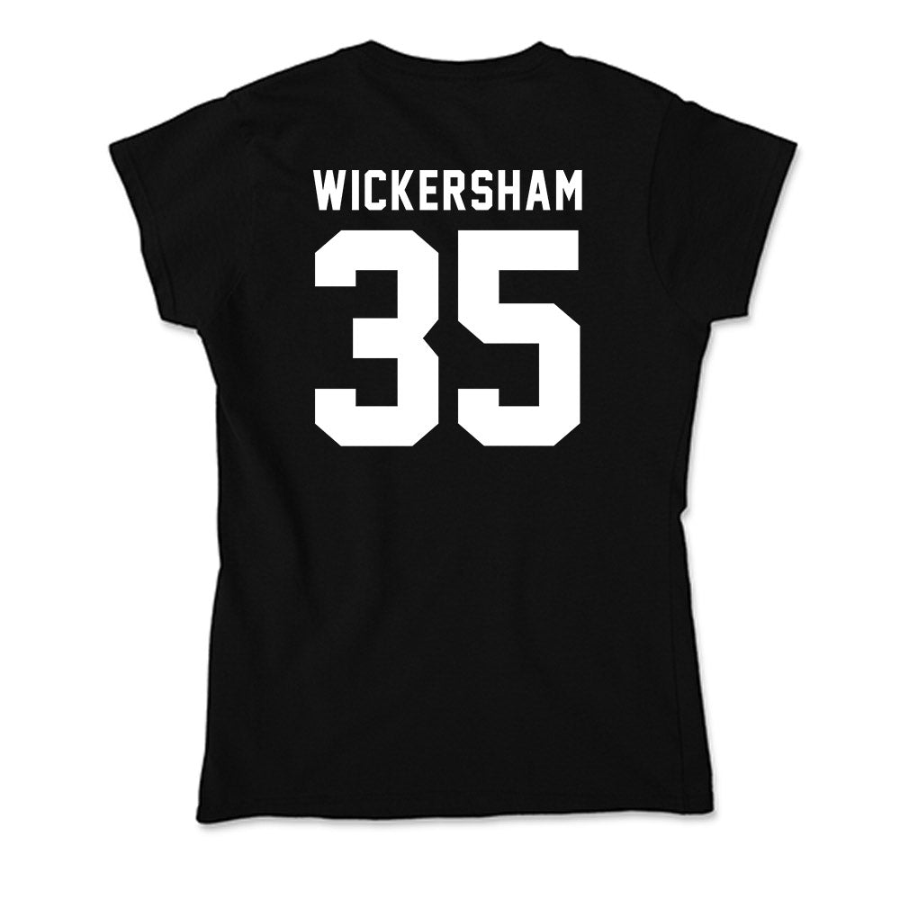 WSU - NCAA Baseball : Kaden Wickersham - Soft Style Women’s T-Shirt-1