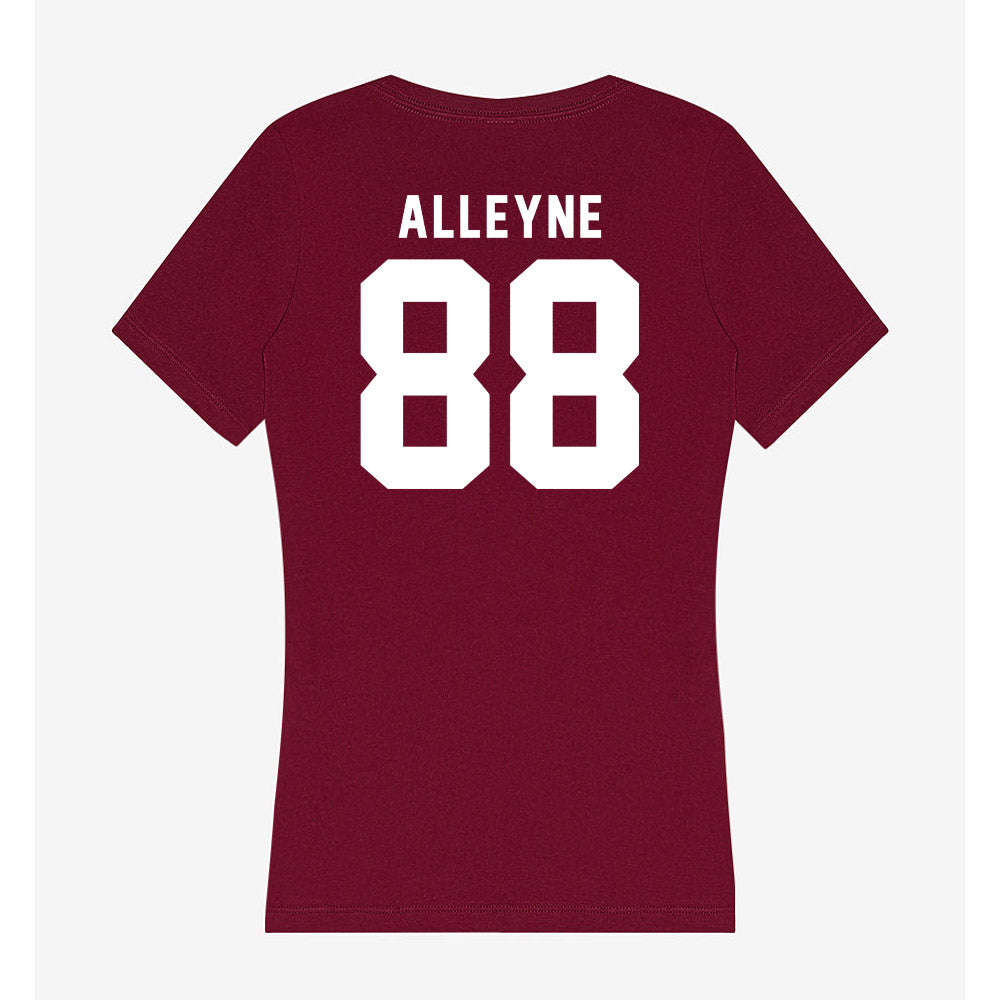 WSU - NCAA Football : Mackenzie Alleyne - Women's V-Neck T-Shirt-1