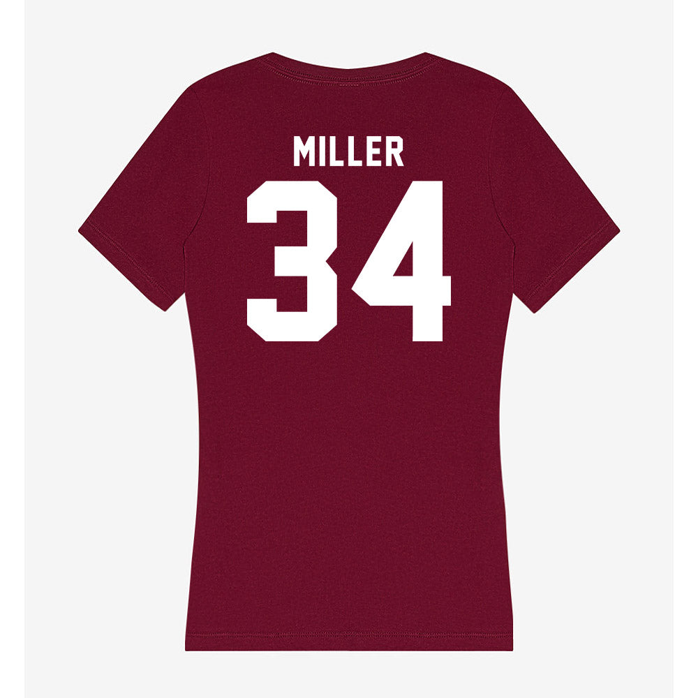 WSU - NCAA Football : Sir Brody Miller - Women's V-Neck T-Shirt-1