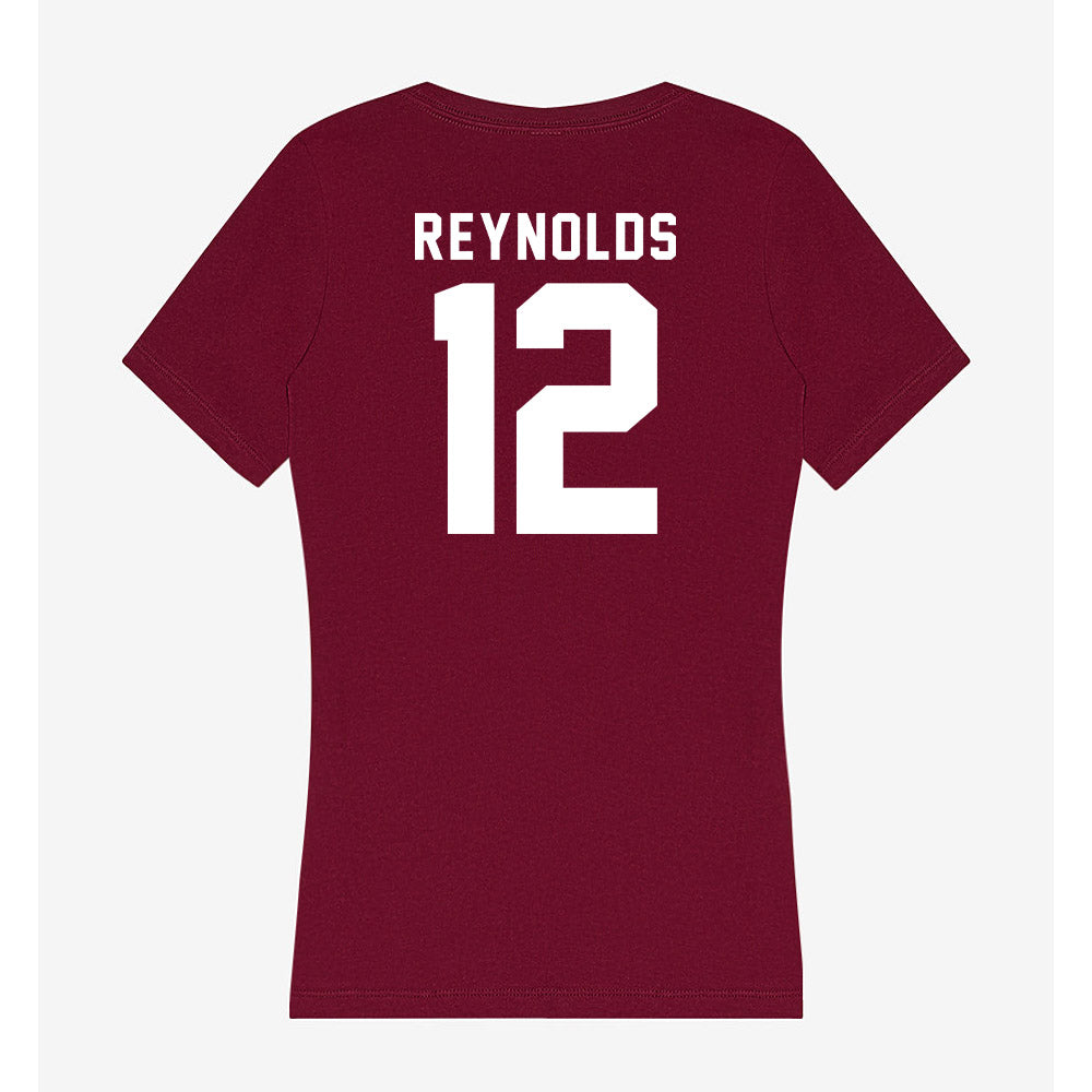 WSU - NCAA Football : Carsten Reynolds - Women's V-Neck T-Shirt-1
