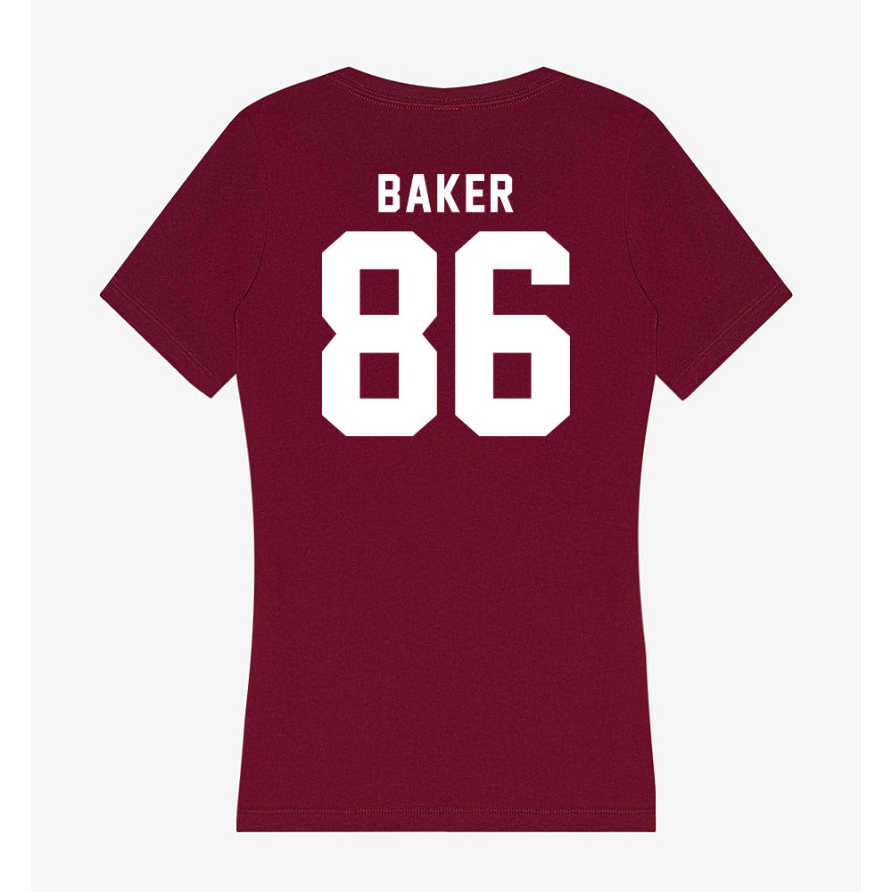 WSU - NCAA Football : Beau Baker - Women's V-Neck T-Shirt-1