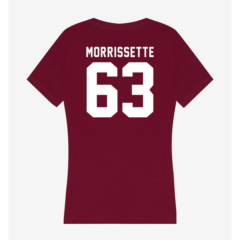 WSU - NCAA Football : Barry Morrissette - Women's V-Neck T-Shirt-1