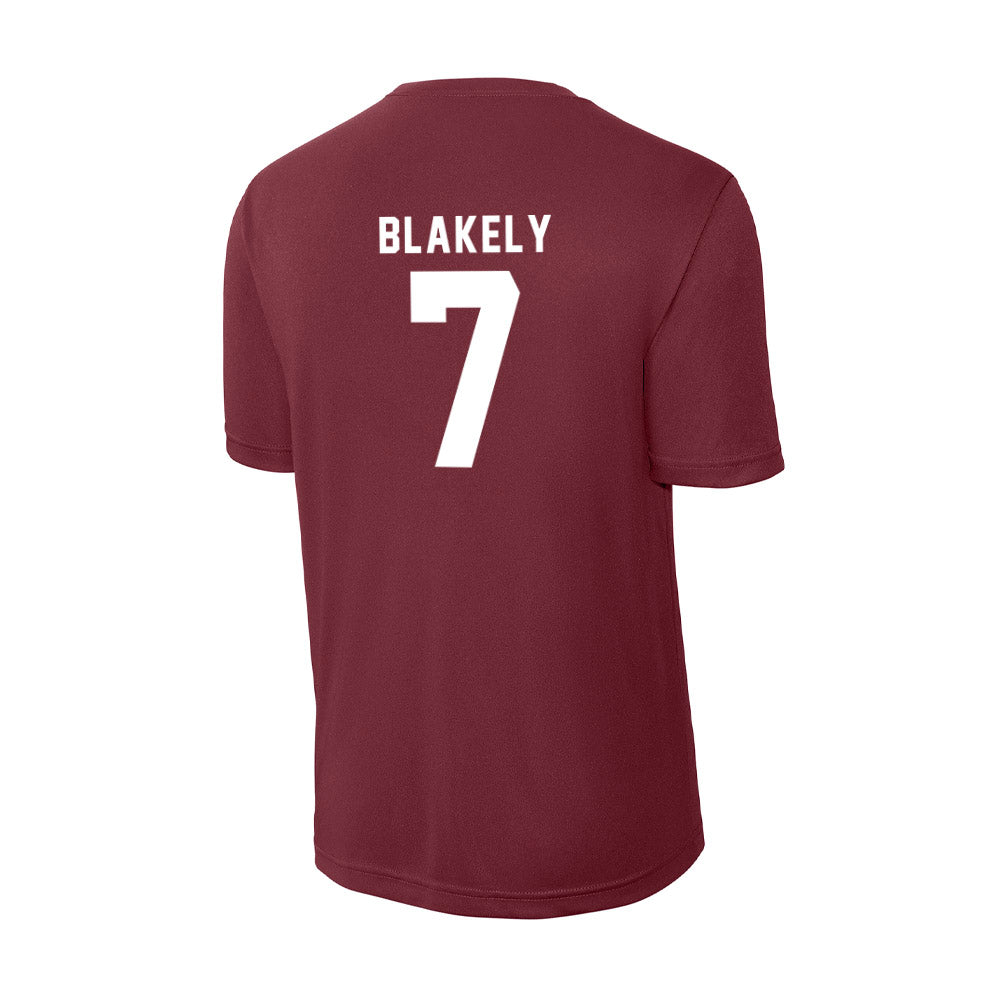 WSU - NCAA Men's Basketball : Dieume Blakely - Activewear T-Shirt-1