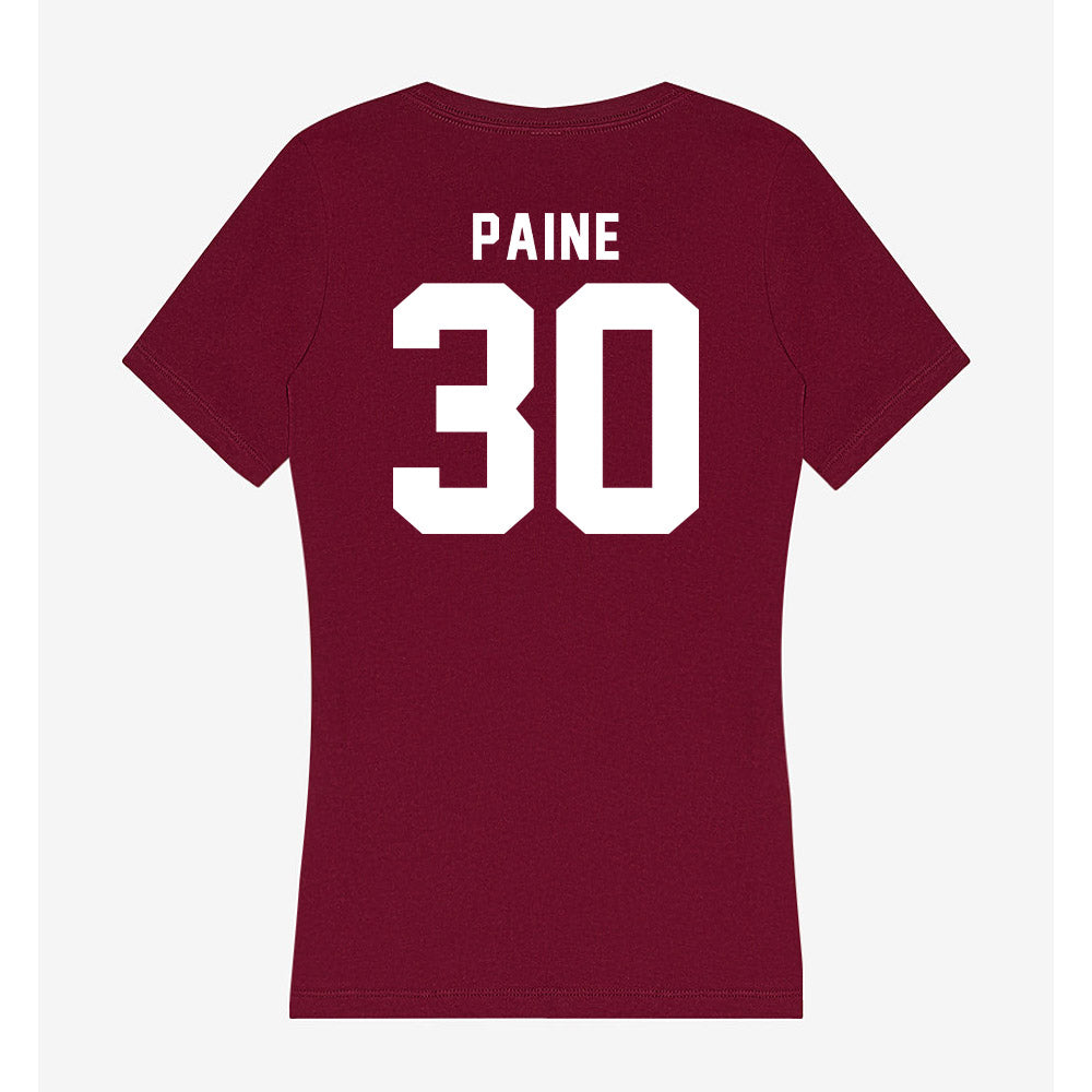 WSU - NCAA Football : Dylan Paine - Women's V-Neck T-Shirt-1