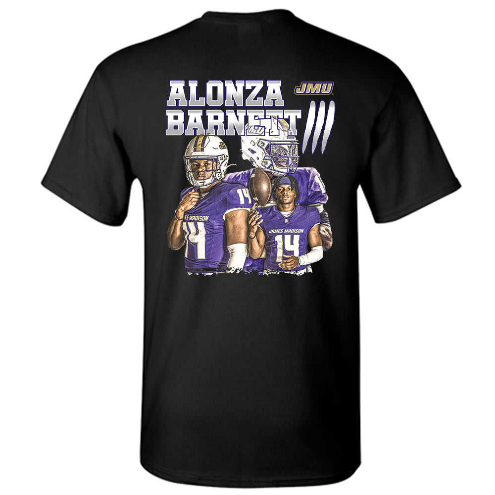JMU - NCAA Football : Alonza Barnett III - Player Collage T-Shirt