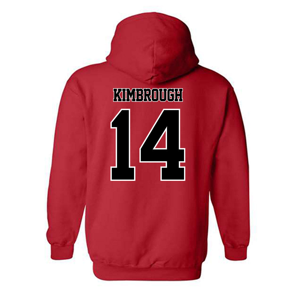 WSSU - NCAA Football : Isaiah Kimbrough - Hooded Sweatshirt-1