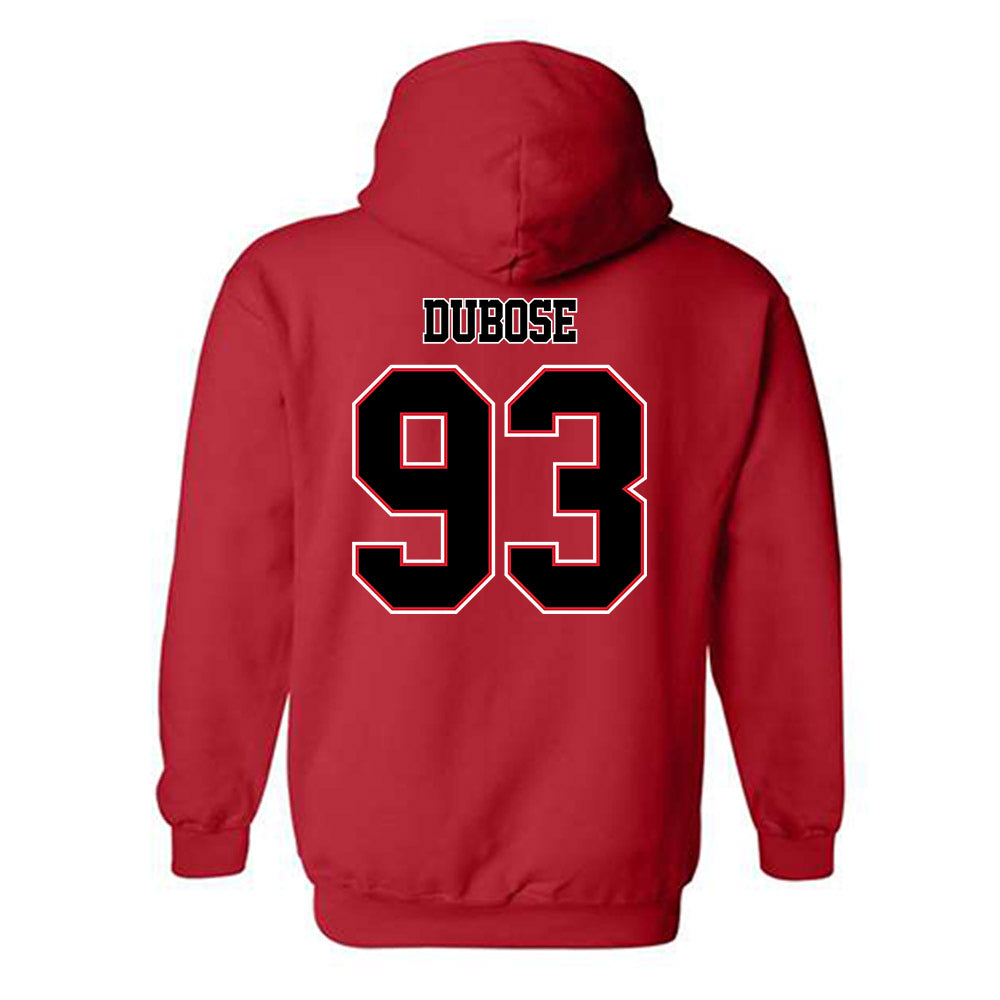 WSSU - NCAA Football : Demija DuBose - Hooded Sweatshirt-1