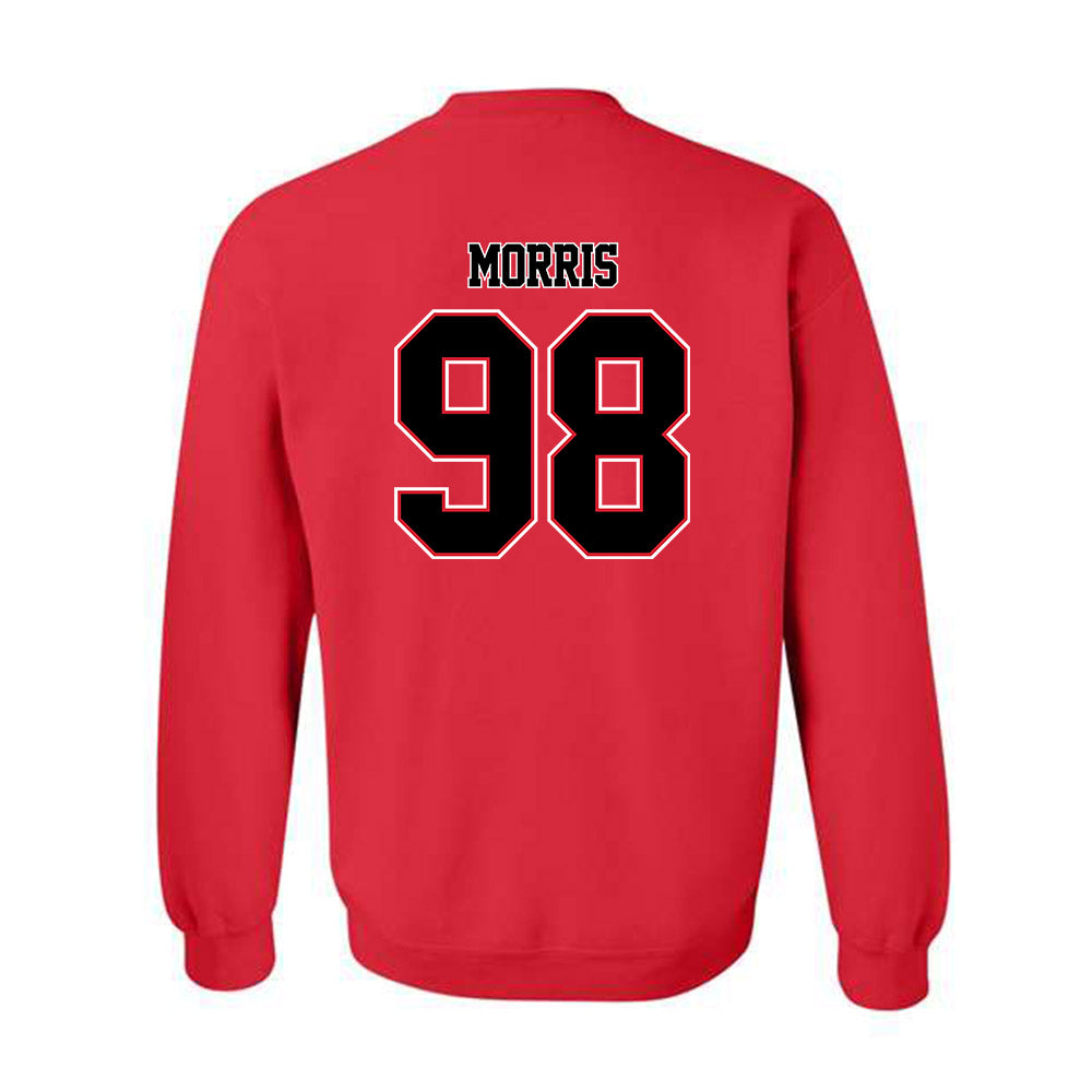 WSSU - NCAA Football : Noah Morris - Crewneck Sweatshirt-1