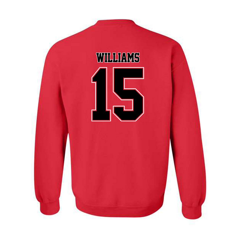 WSSU - NCAA Women's Basketball : Chloe Williams - Crewneck Sweatshirt-1