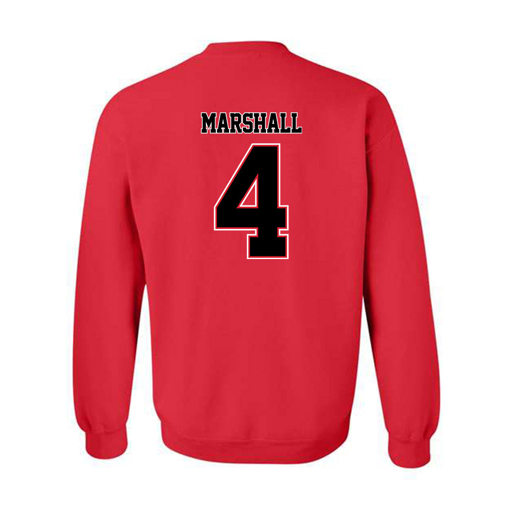 WSSU - NCAA Football : Noah Marshall - Crewneck Sweatshirt-1
