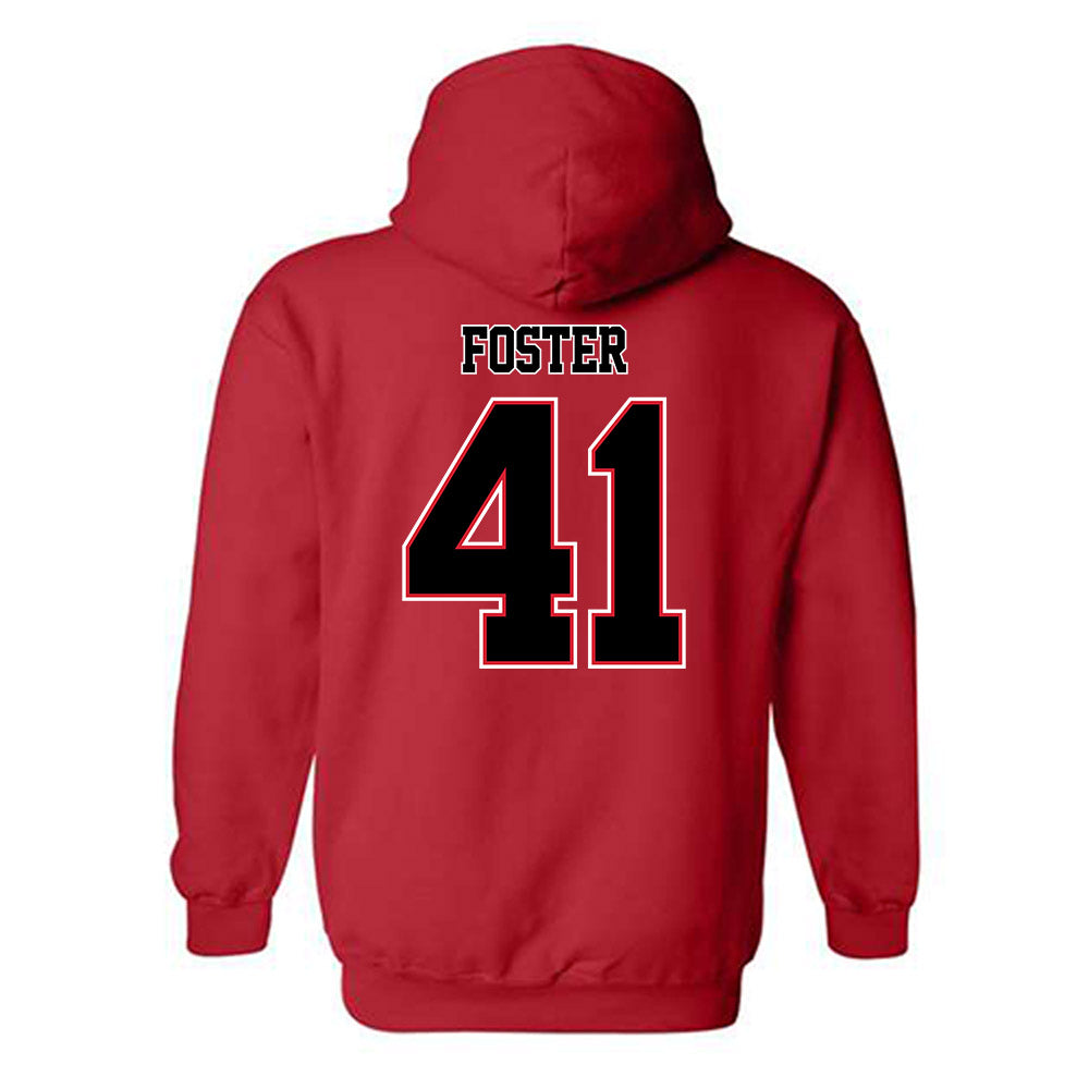WSSU - NCAA Football : Aaron Foster - Hooded Sweatshirt-1