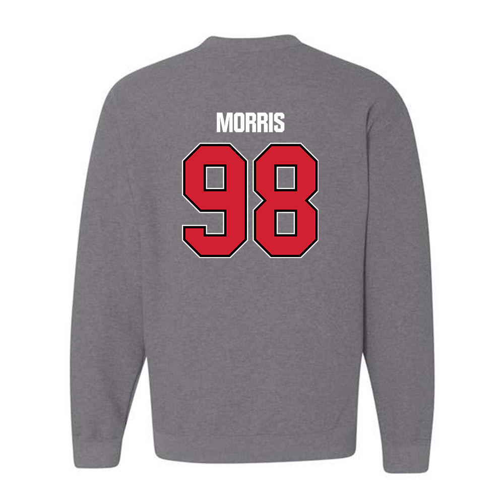 WSSU - NCAA Football : Noah Morris - Crewneck Sweatshirt-1
