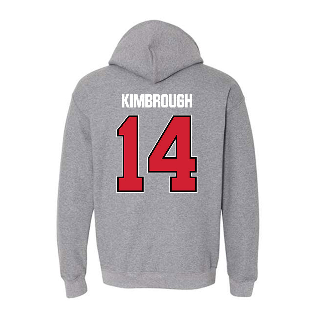 WSSU - NCAA Football : Isaiah Kimbrough - Hooded Sweatshirt-1