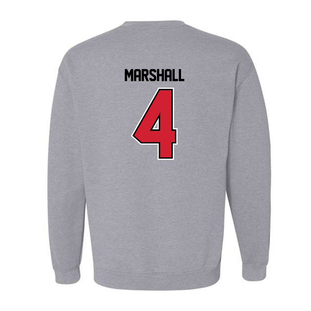 WSSU - NCAA Football : Noah Marshall - Crewneck Sweatshirt-1