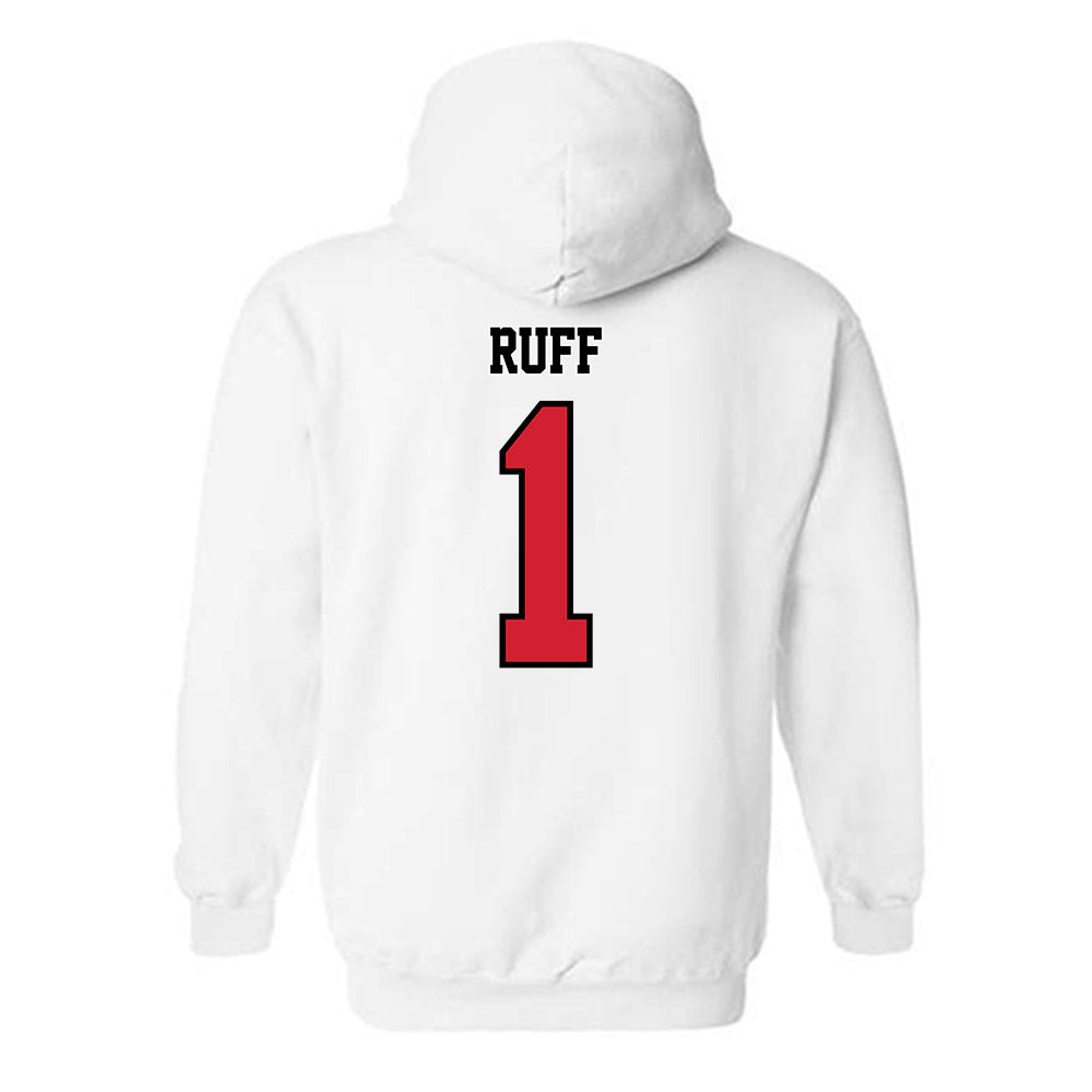WSSU - NCAA Football : Timothy Ruff - Hooded Sweatshirt-1