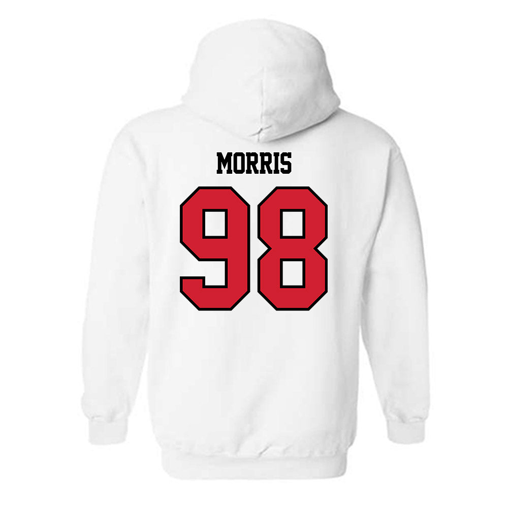 WSSU - NCAA Football : Noah Morris - Hooded Sweatshirt-1