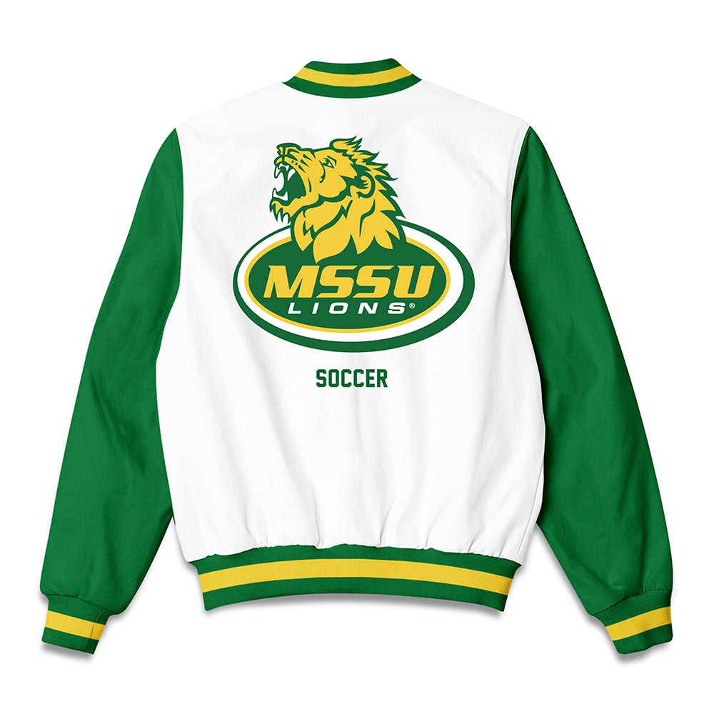 MSSU - NCAA Women's Soccer : Mackenzie Poinier - Bomber Jacket-1