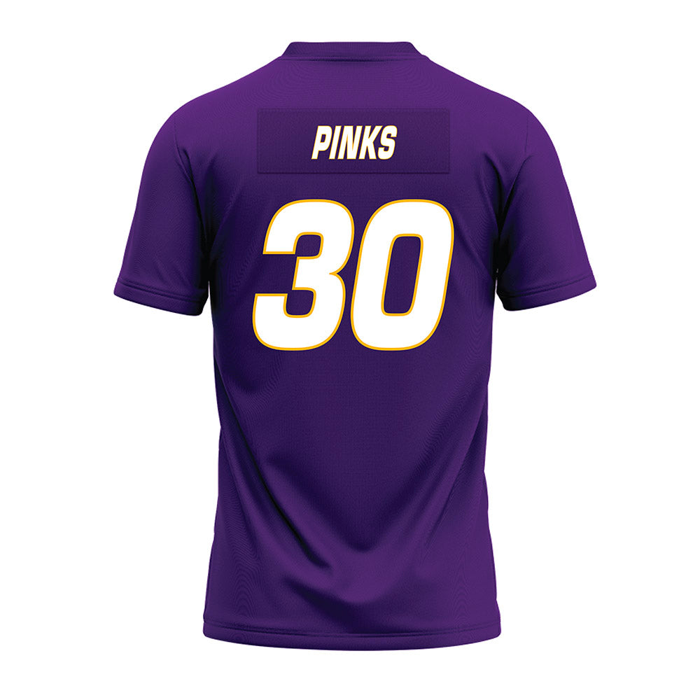 Northern Iowa - NCAA Football : Isaiah Pinks - Premium Football Jersey-1