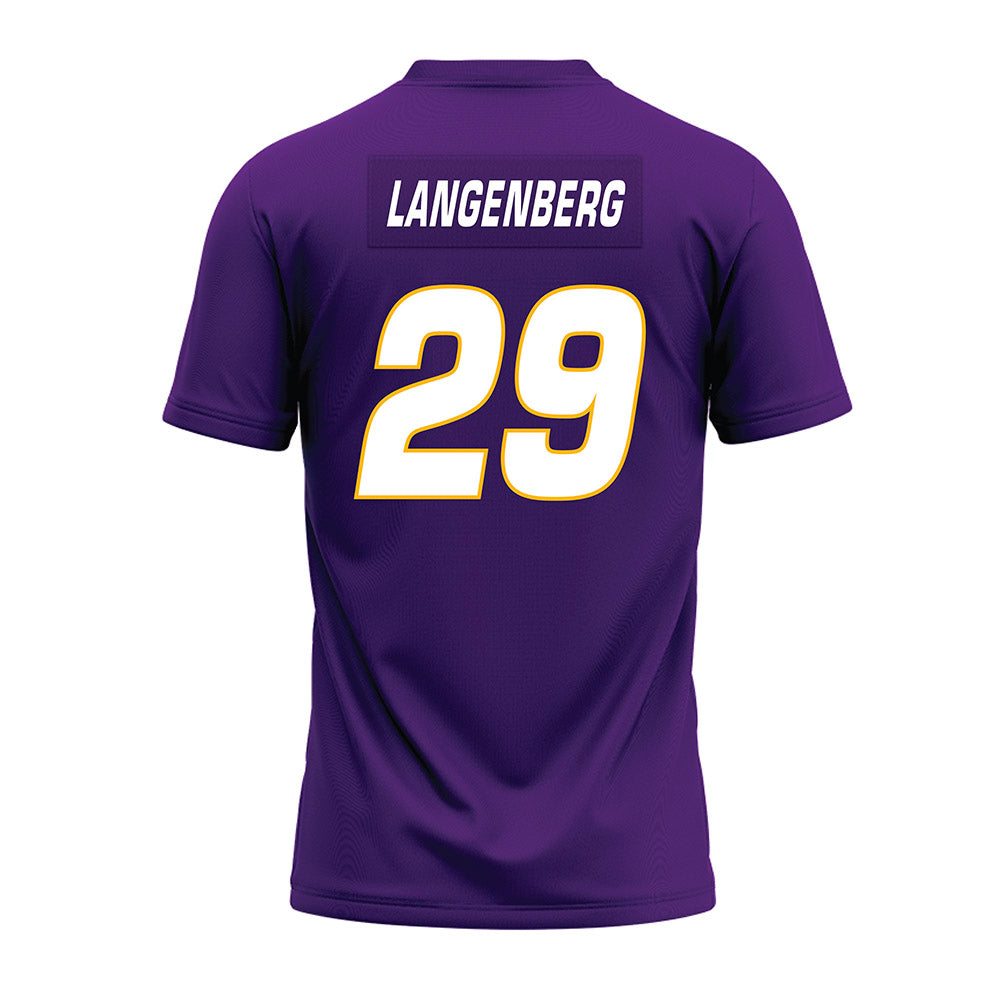 Northern Iowa - NCAA Football : Tucker Langenberg - Premium Football Jersey-1