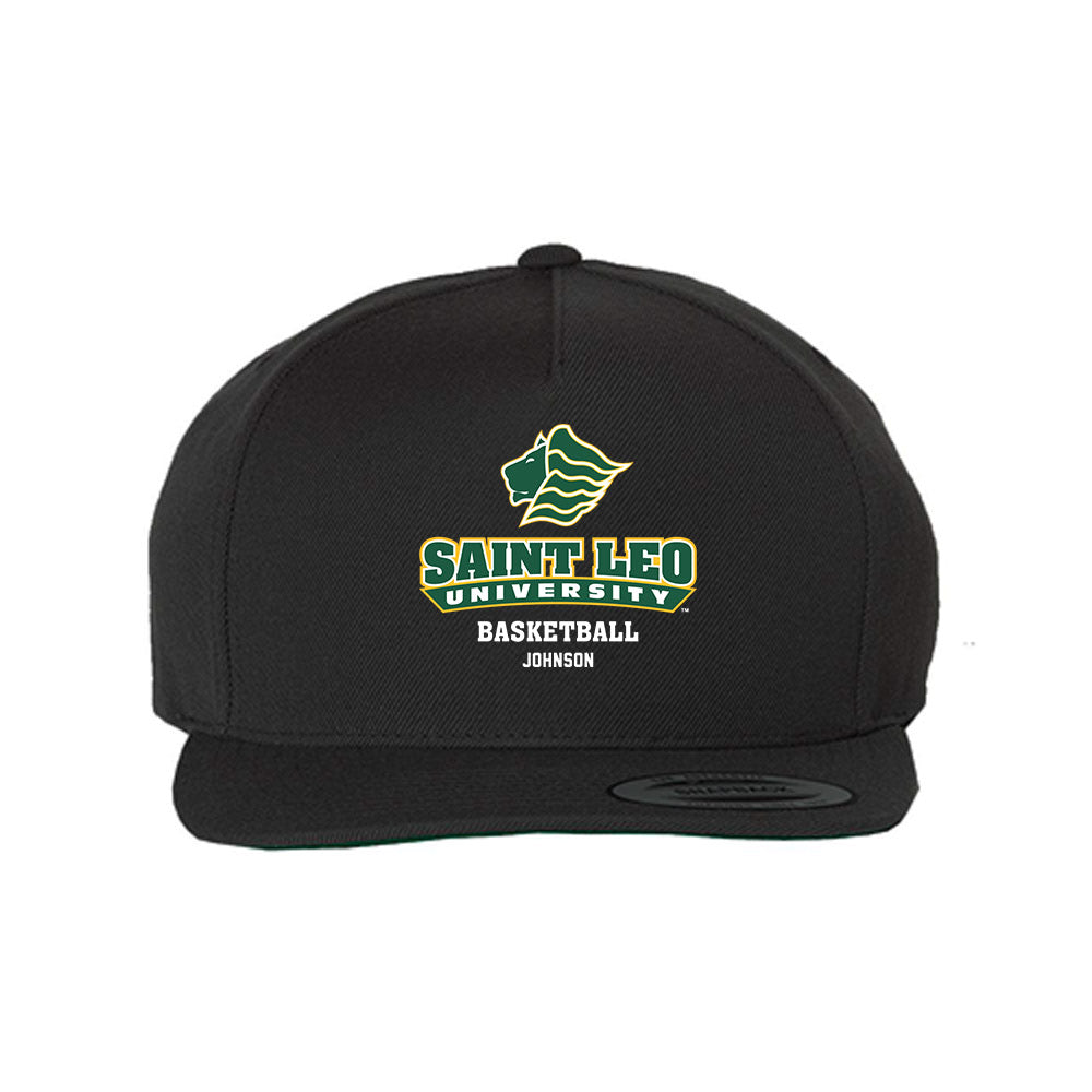 Saint Leo - NCAA Men's Basketball : Jayden Johnson - Snapback Hat-0