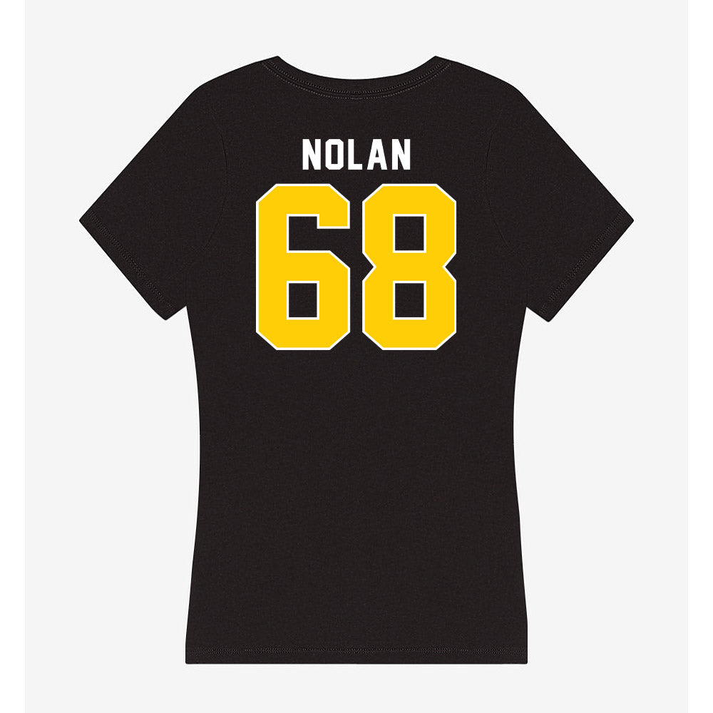 Iowa - NCAA Football : William Nolan - Women's V-Neck T-Shirt-1