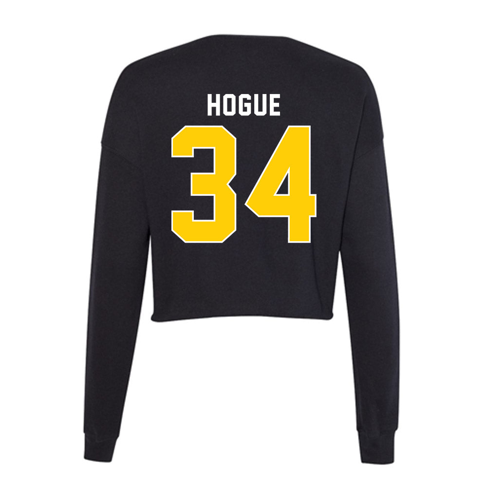 Iowa - NCAA Baseball : Brant Hogue - Women's Cropped Crew Fleece-1