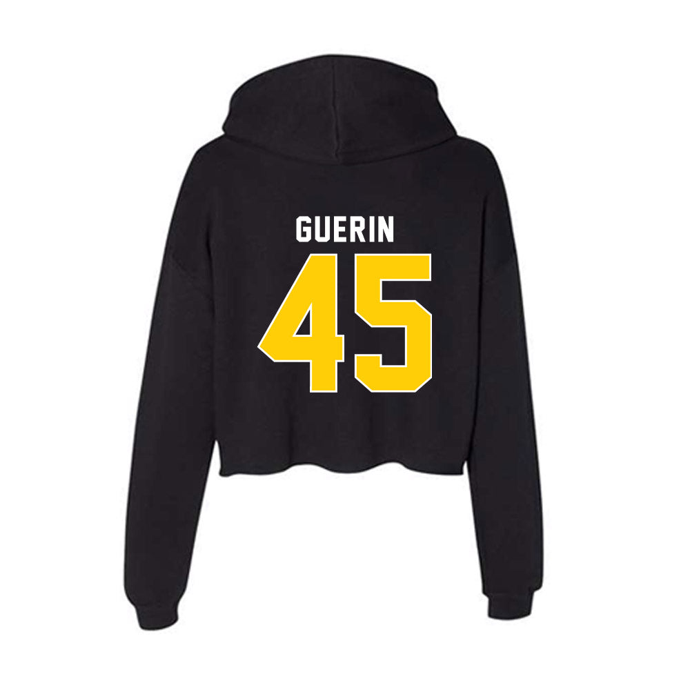 Iowa - NCAA Baseball : Blake Guerin - Women's Crop Fleece Hoodie-1