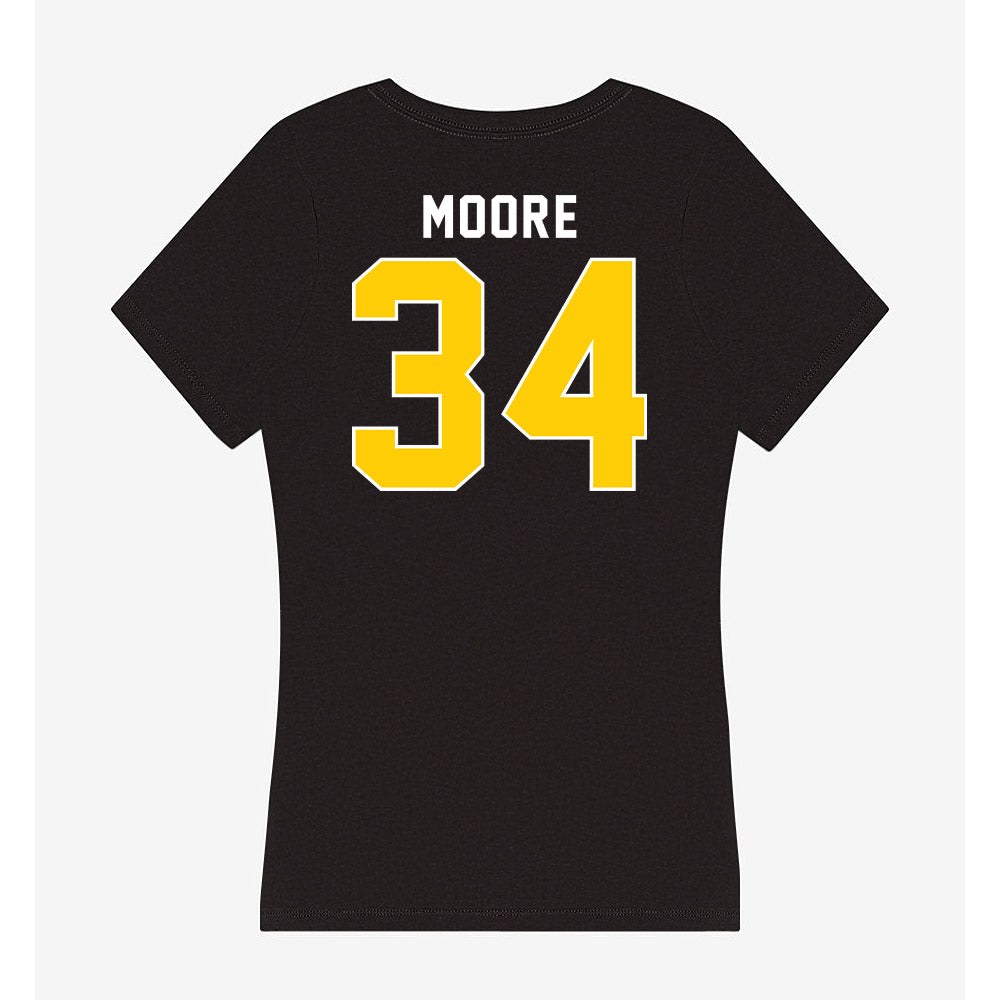Iowa - NCAA Baseball : Cole Moore - Women's V-Neck T-Shirt-1