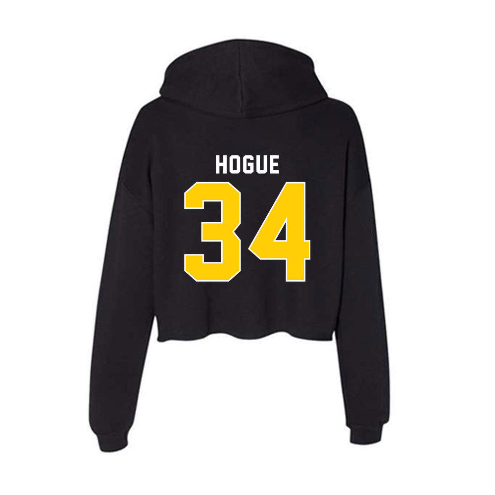 Iowa - NCAA Baseball : Brant Hogue - Women's Crop Fleece Hoodie-1