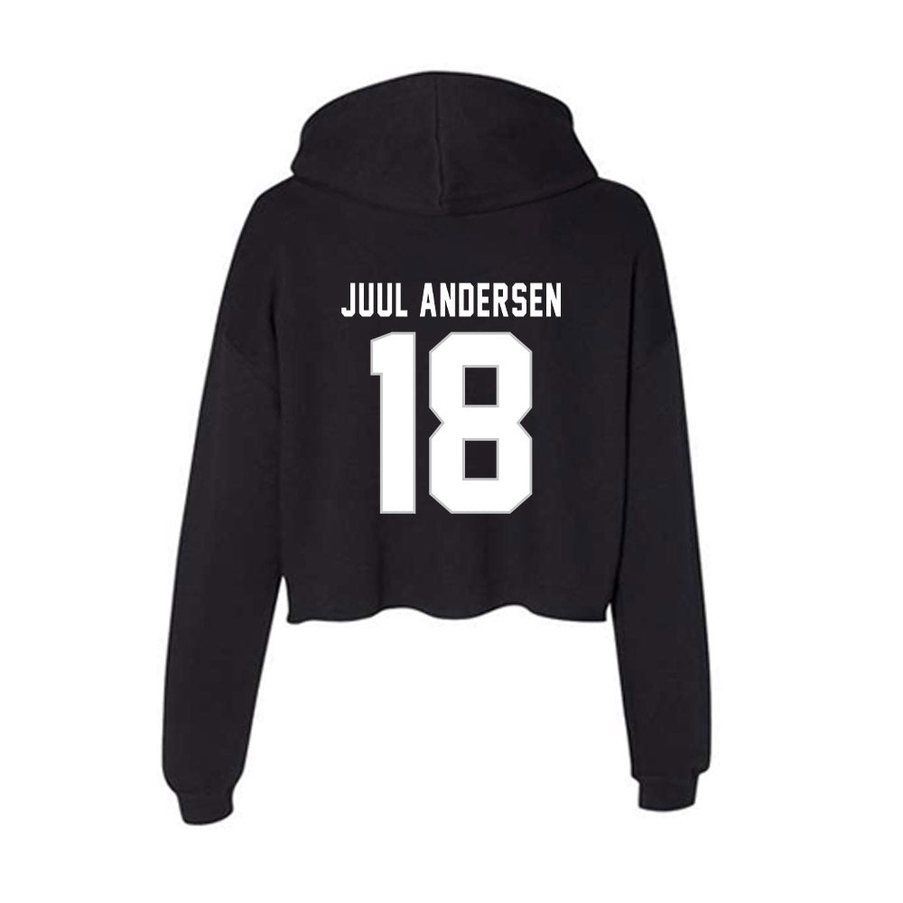 Kentucky - NCAA Men's Soccer : Marcus Juul Andersen - Women's Crop Fleece Hoodie-1