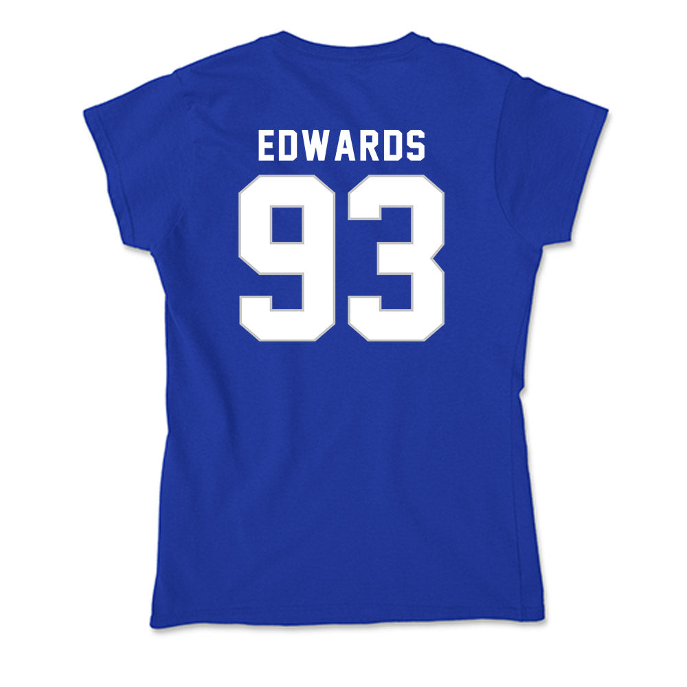 Kentucky - NCAA Football : Kalen Edwards - Soft Style Women’s T-Shirt-1