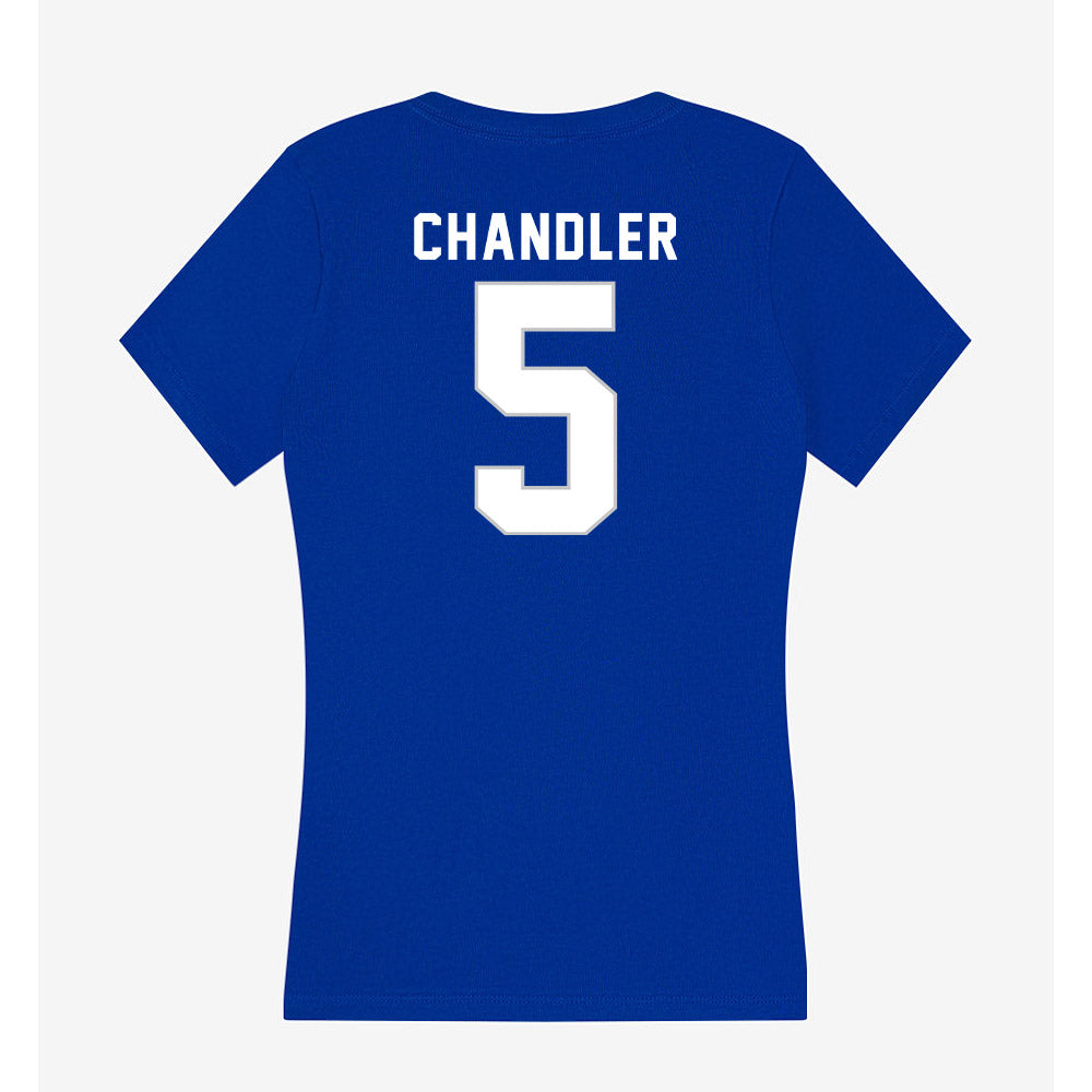 Kentucky - NCAA Men's Basketball : Collin Chandler - Women's V-Neck T-Shirt-1