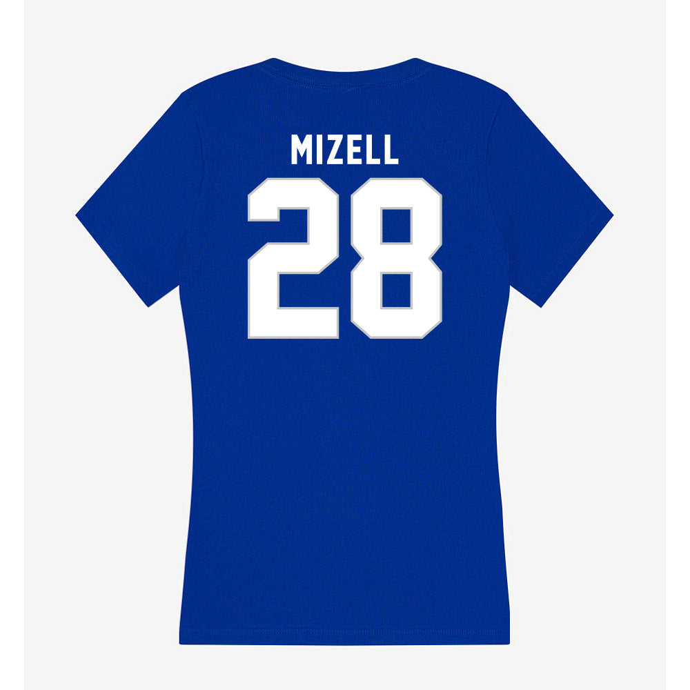 Kentucky - NCAA Football : Tovani Mizell - Women's V-Neck T-Shirt-1