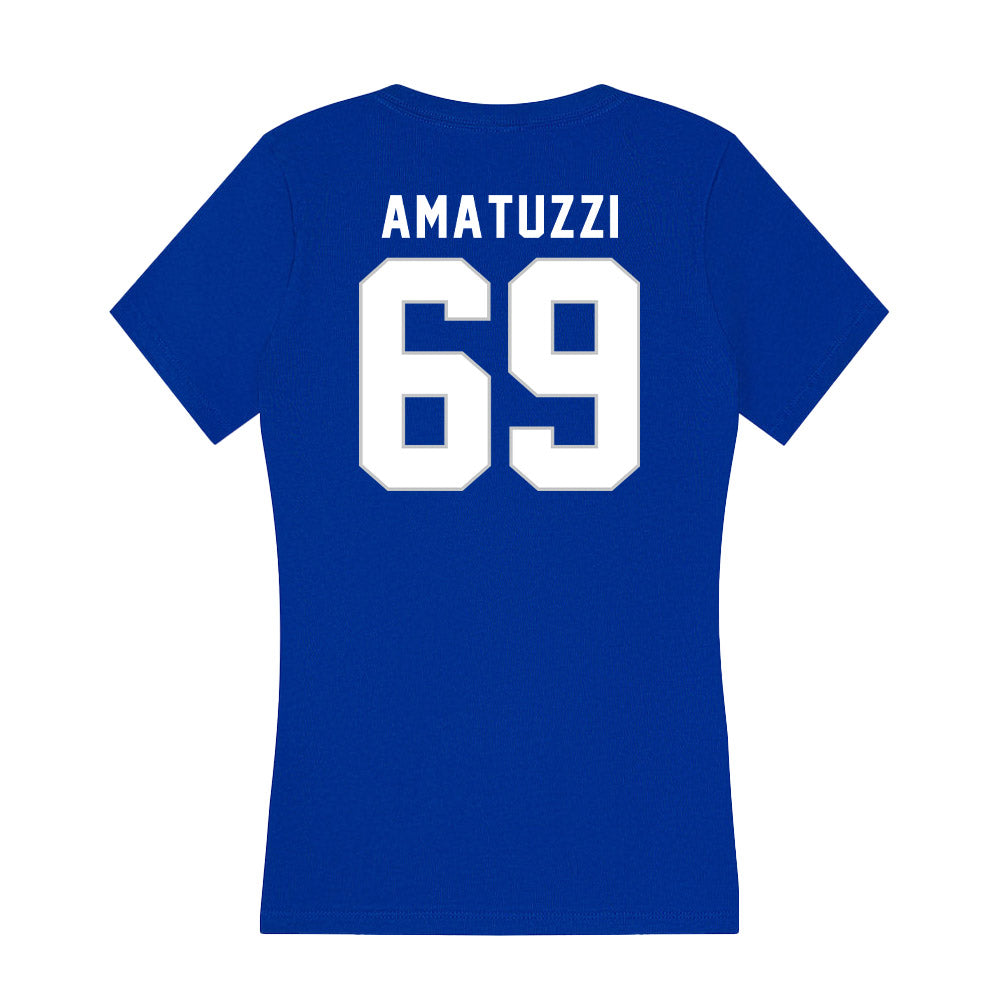 Kentucky - NCAA Men's Swimming & Diving : Murilo Amatuzzi - Women's V-Neck T-Shirt-1