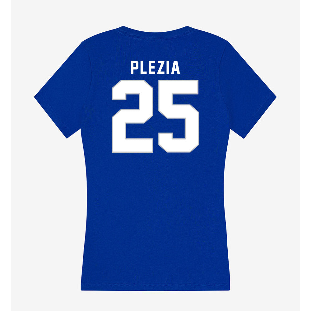 Kentucky - NCAA Women's Soccer : Ava Plezia - Women's V-Neck T-Shirt-1