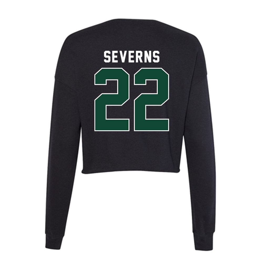 Miami - NCAA Women's Soccer : Brie Severns - Women's Cropped Crew Fleece-1