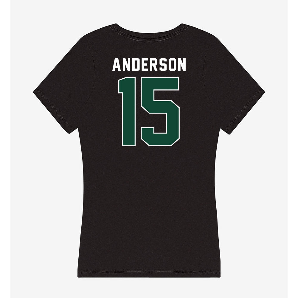 Miami - NCAA Football : Judd Anderson - Women's V-Neck T-Shirt-1