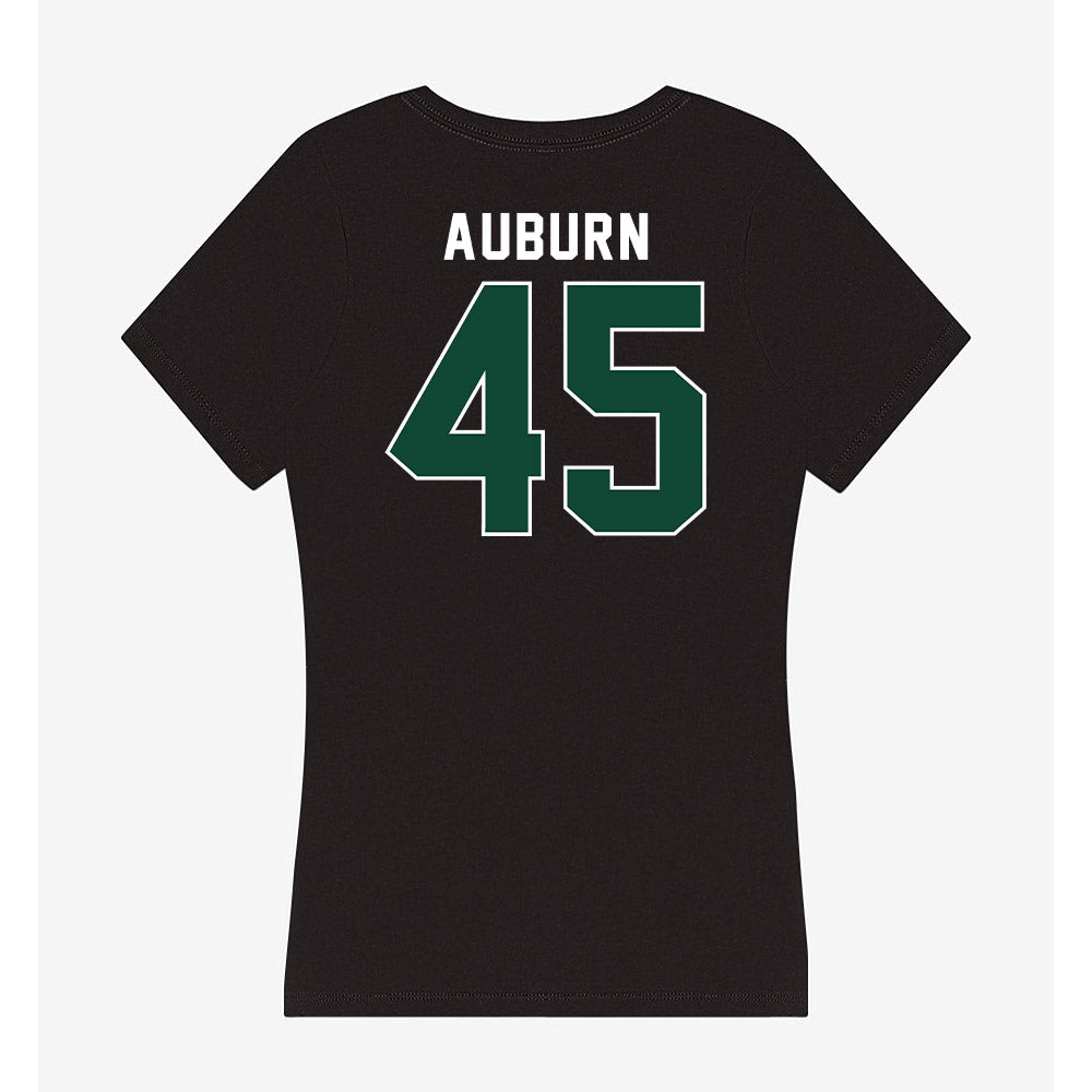 Miami - NCAA Football : Bert Auburn - Women's V-Neck T-Shirt-1