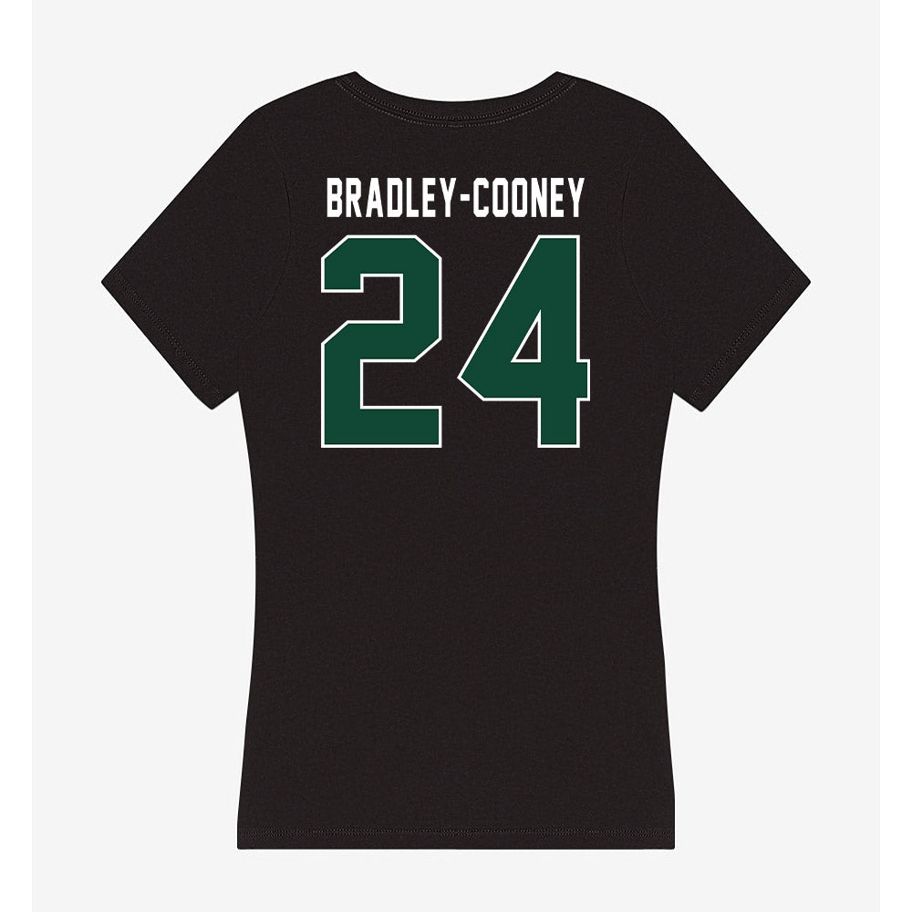 Miami - NCAA Baseball : Packy Bradley-Cooney - Women's V-Neck T-Shirt-1