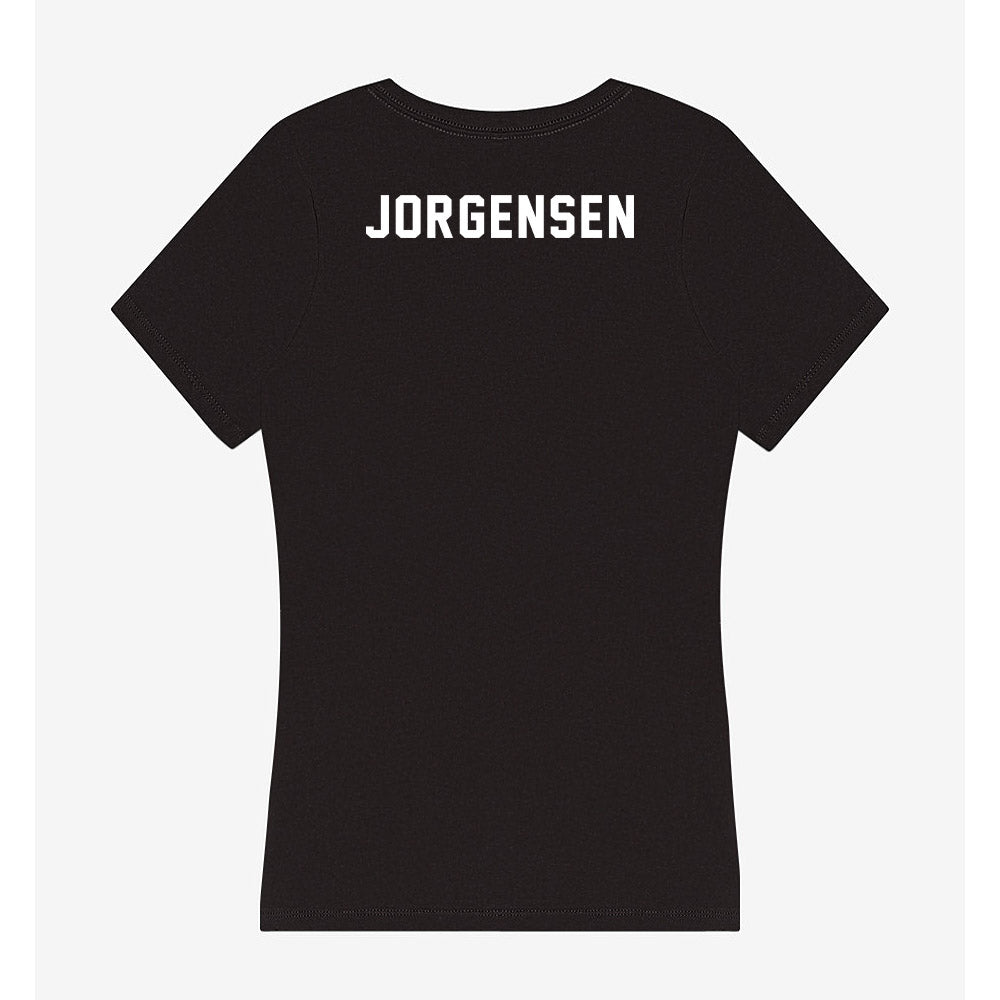 Miami - NCAA Women's Rowing : Kaitlyn Jorgensen - Women's V-Neck T-Shirt-1