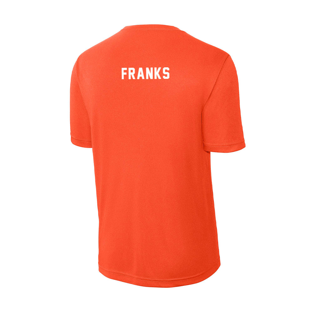Miami - NCAA Men's Track & Field : George Franks - Activewear T-Shirt-1