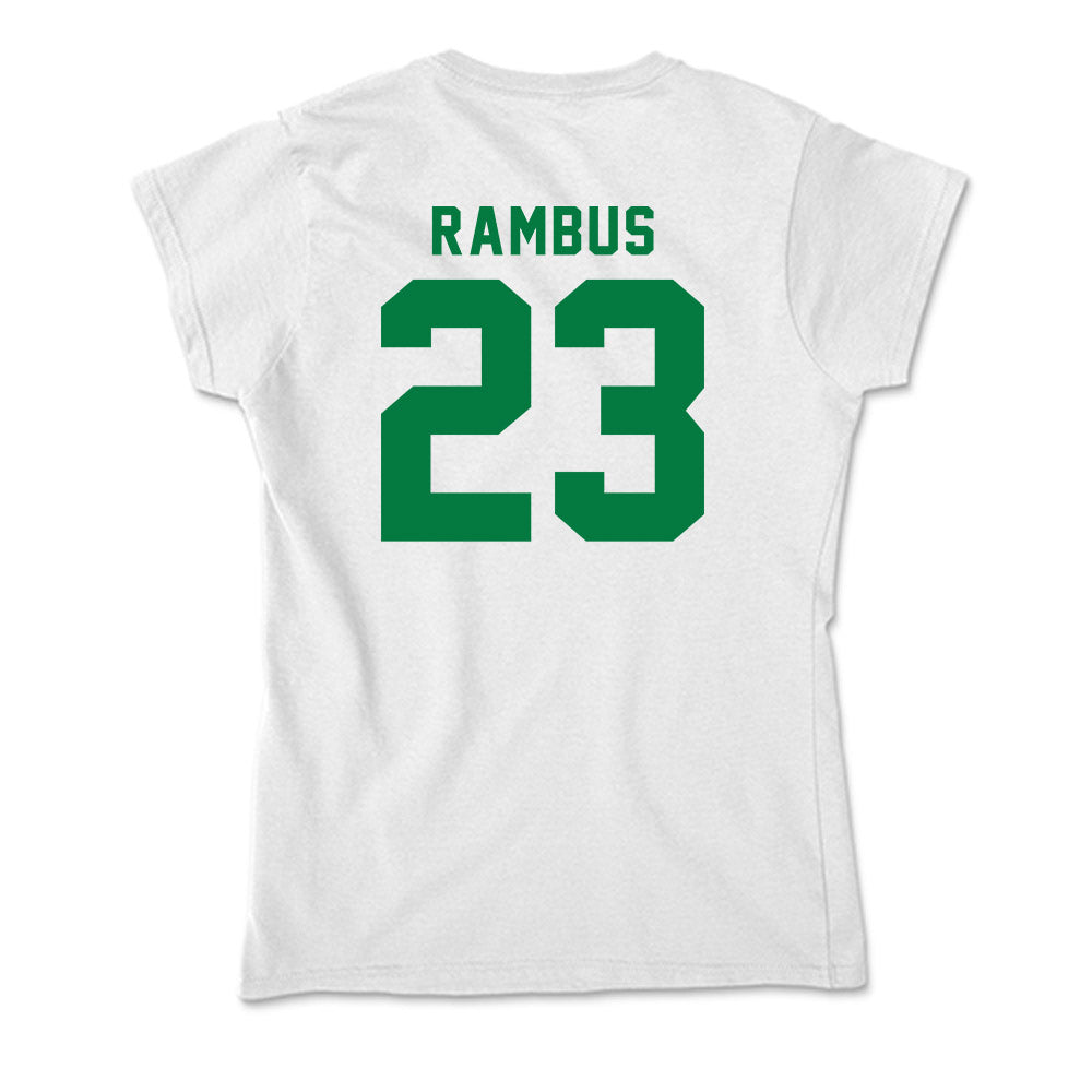 Oregon - NCAA Women's Basketball : Sarah Rambus - Soft Style Women’s T-Shirt-1