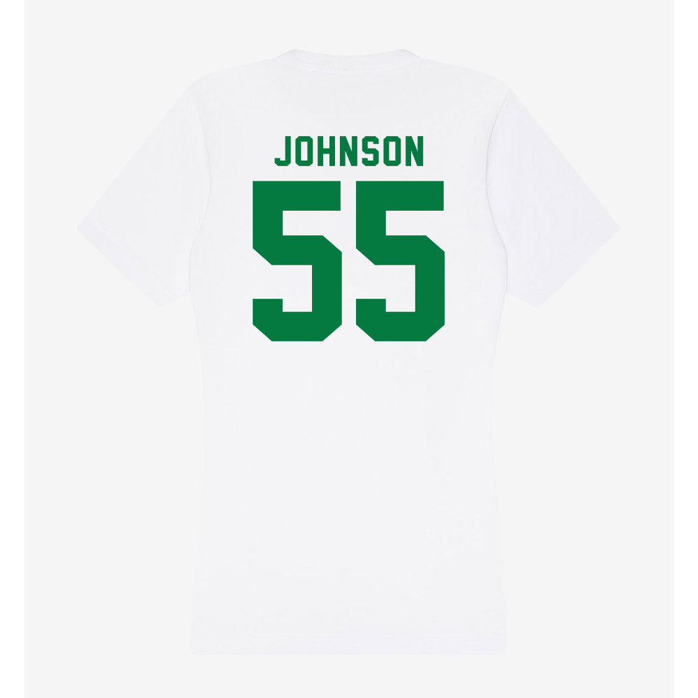 Oregon - NCAA Football : Matthew Johnson - Women's V-Neck T-Shirt-1