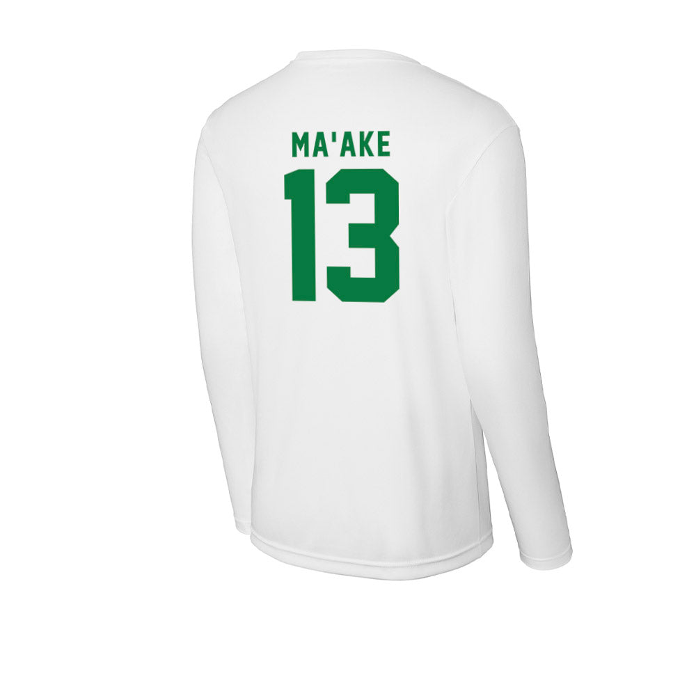 Oregon - NCAA Softball : Stefini Ma'ake - Activewear Long Sleeve T-Shirt-1